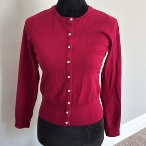 Red like new cardigan